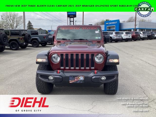 2021 Jeep Wrangler Unlimited Rubicon 4X4