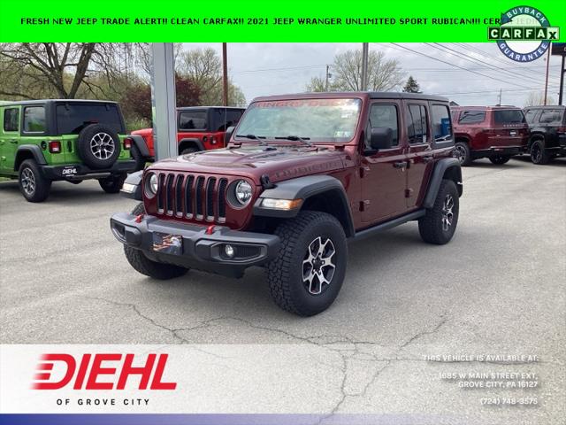 2021 Jeep Wrangler Unlimited Rubicon 4X4