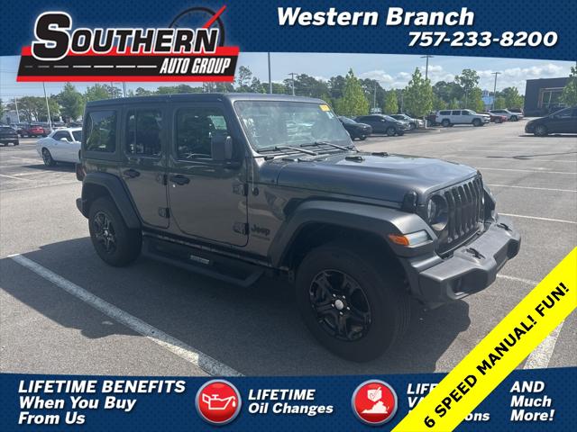 2022 Jeep Wrangler Unlimited Sport S 4x4