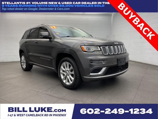 2017 Jeep Grand Cherokee Summit 4x4