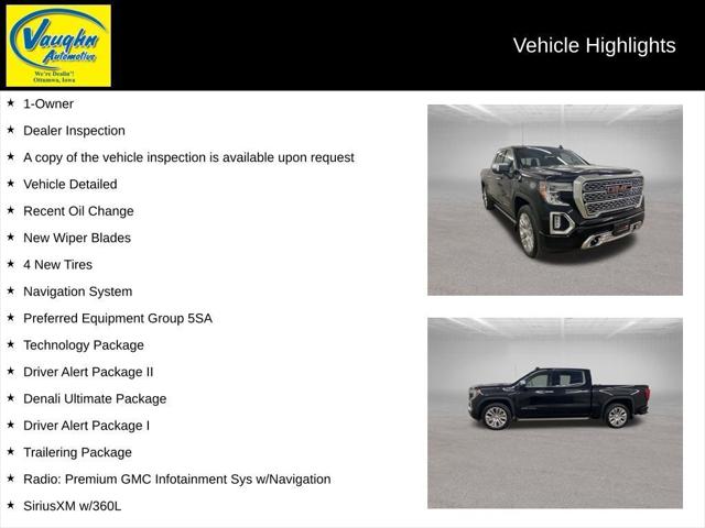 2020 GMC Sierra 1500 4WD Crew Cab Short Box Denali