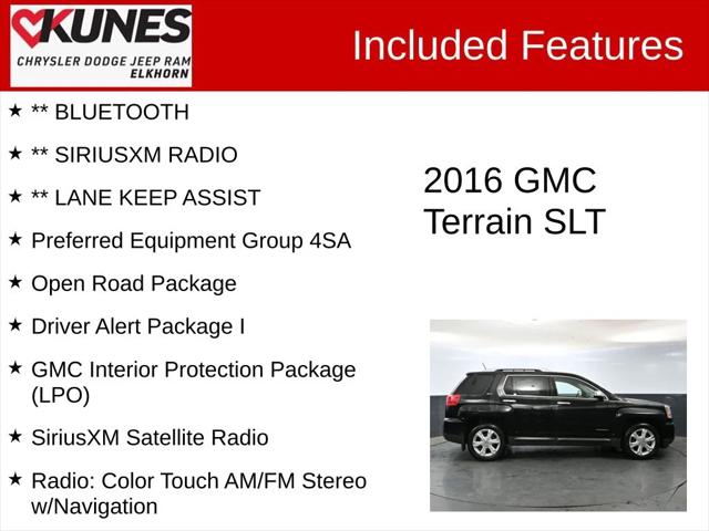 2016 GMC Terrain SLT