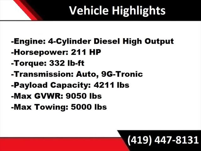 2025 Mercedes-Benz Sprinter 2500 Standard Roof 4-Cyl Diesel HO