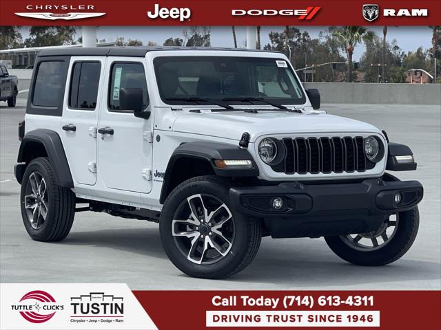 2025 Jeep Wrangler 4xe WRANGLER 4-DOOR SPORT S 4xe