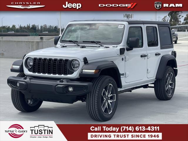2025 Jeep Wrangler 4xe WRANGLER 4-DOOR SPORT S 4xe