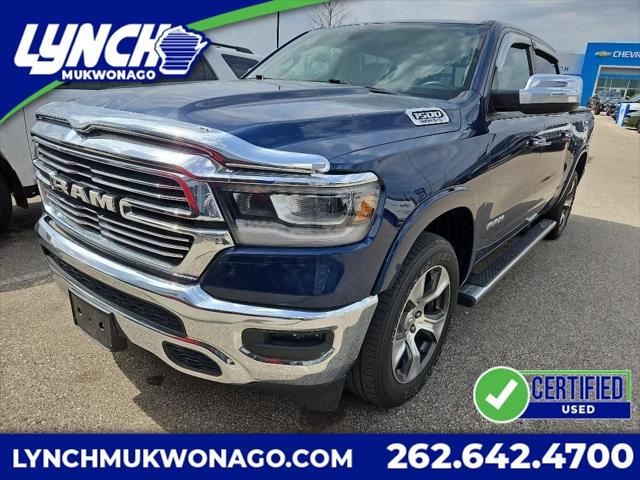 2019 RAM 1500 Laramie Crew Cab 4x4 57 Box