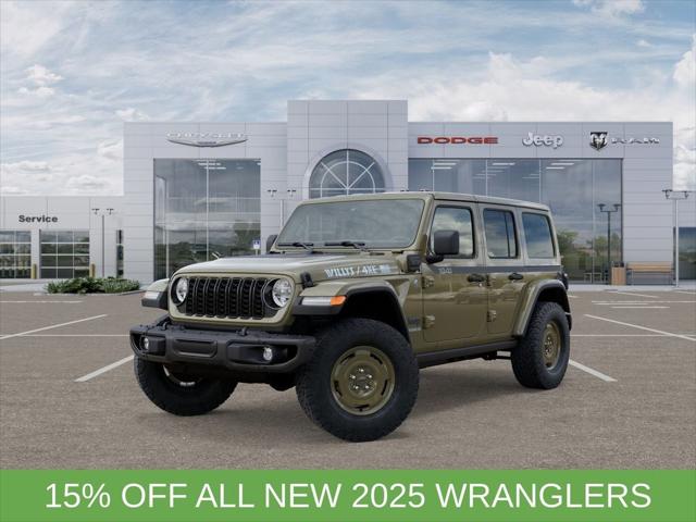 2025 Jeep Wrangler 4xe WRANGLER 4-DOOR WILLYS 41 4xe