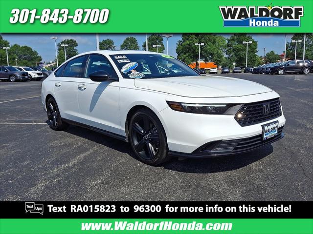 2024 Honda Accord Hybrid Sport-L