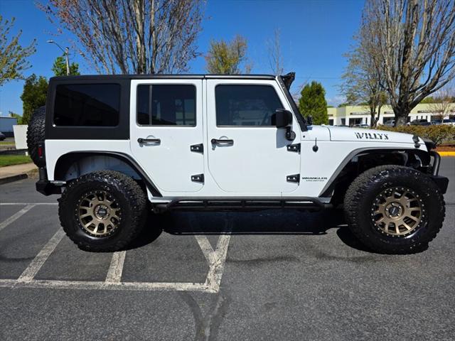 2016 Jeep Wrangler Unlimited Willys Wheeler