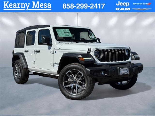 2025 Jeep Wrangler 4xe WRANGLER 4-DOOR SPORT S 4xe