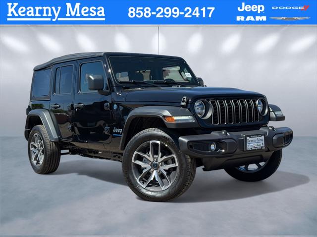 2025 Jeep Wrangler 4xe WRANGLER 4-DOOR SPORT S 4xe