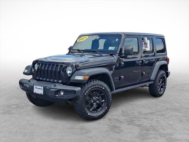 2021 Jeep Wrangler Unlimited Willys Sport 4x4 2021 Jeep Wrangler Unlimited Willys Sport 4x4