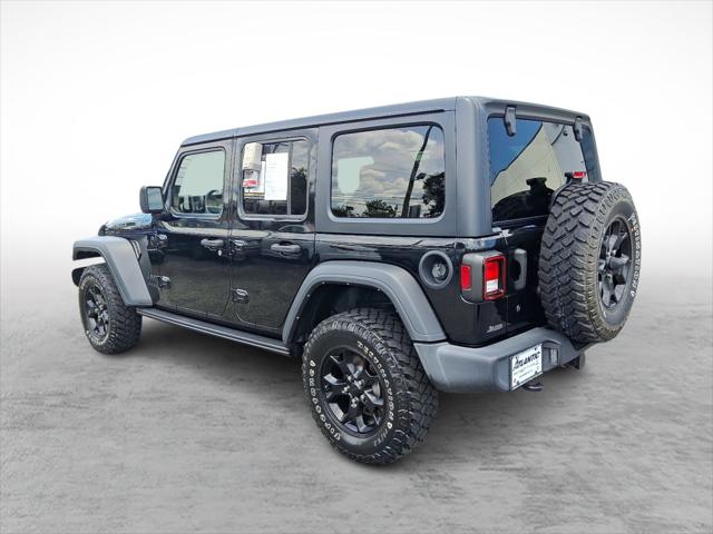 2021 Jeep Wrangler Unlimited Willys Sport 4x4 2021 Jeep Wrangler Unlimited Willys Sport 4x4