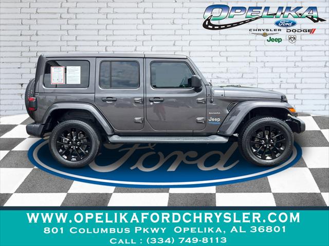 2021 Jeep Wrangler 4xe Unlimited Sahara 4x4