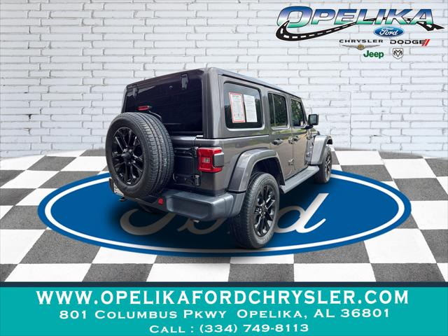 2021 Jeep Wrangler 4xe Unlimited Sahara 4x4