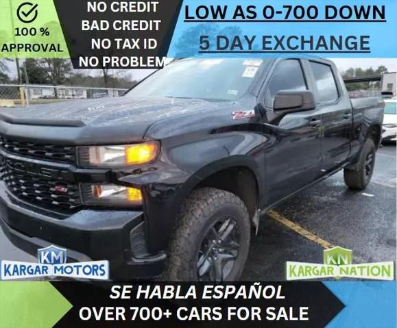 2021 Chevrolet Silverado 1500 4WD Crew Cab Standard Bed Custom Trail Boss for sale in Manassas, VA