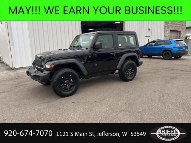 2025 Jeep Wrangler 2-Door Sport 4x4 for sale in Jefferson, WI