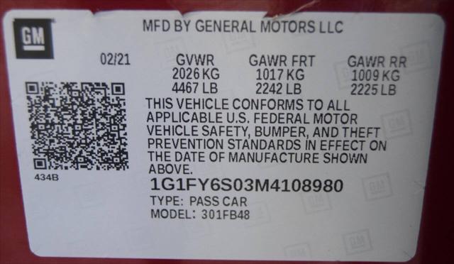2021 Chevrolet Bolt EV FWD LT