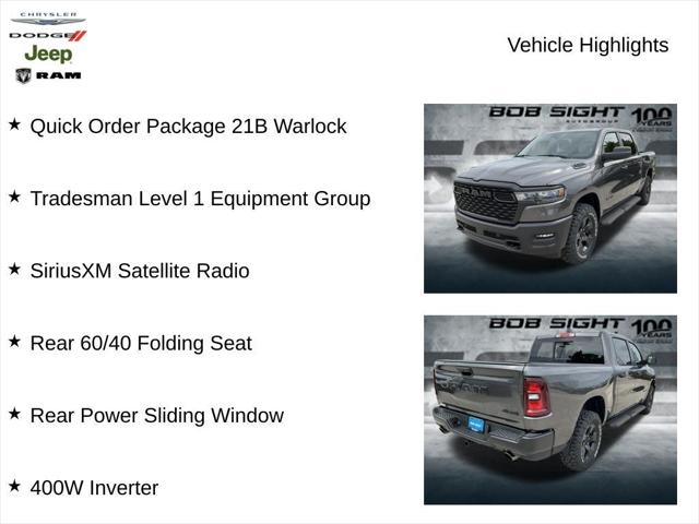 2025 RAM Ram 1500 RAM 1500 WARLOCK CREW CAB 4X4 57 BOX 2025 RAM Ram 1500 RAM 1500 WARLOCK CREW CAB 4X4 57 BOX