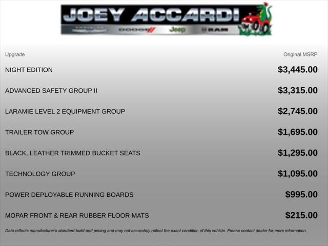 2025 RAM Ram 1500 RAM 1500 LARAMIE CREW CAB 4X2 57 BOX