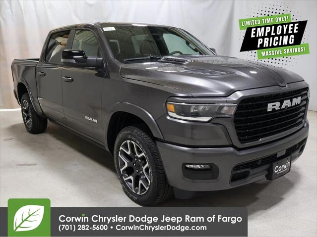 2025 RAM Ram 1500 RAM 1500 LARAMIE CREW CAB 4X4 57 BOX