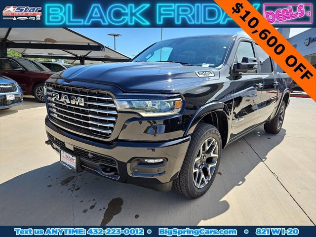 2025 RAM Ram 1500 RAM 1500 LARAMIE CREW CAB 4X4 57 BOX