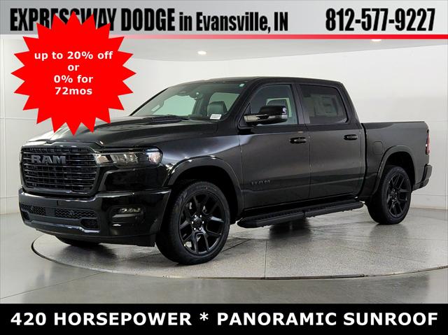 2025 RAM Ram 1500 RAM 1500 LARAMIE CREW CAB 4X4 57 BOX