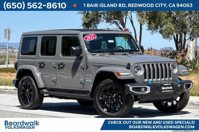 2022 Jeep Wrangler 4xe Unlimited Sahara 4x4