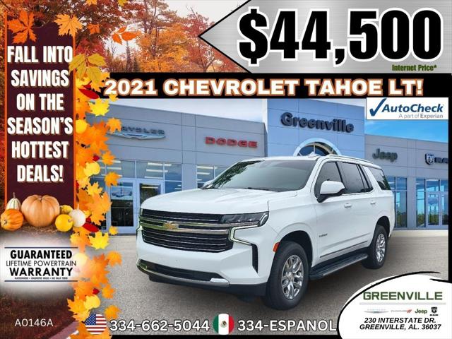 2021 Chevrolet Tahoe 4WD LT 2021 Chevrolet Tahoe 4WD LT
