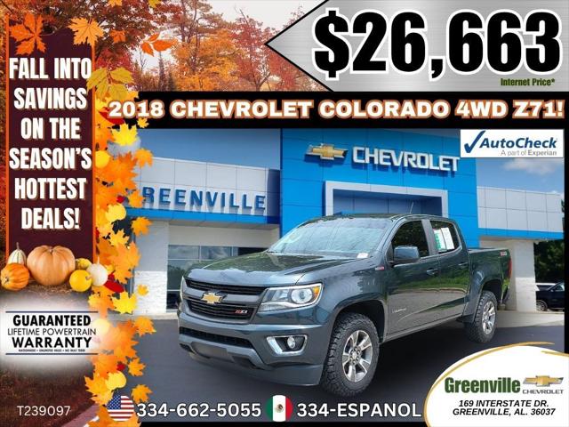 2018 Chevrolet Colorado Z71