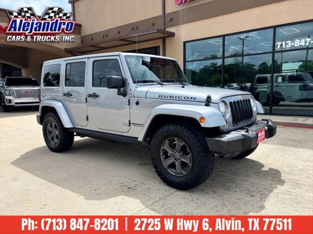 2017 Jeep Wrangler Unlimited Rubicon 4x4 for sale in Houston, TX