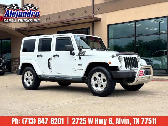 2014 Jeep Wrangler Unlimited Sahara for sale in Houston, TX
