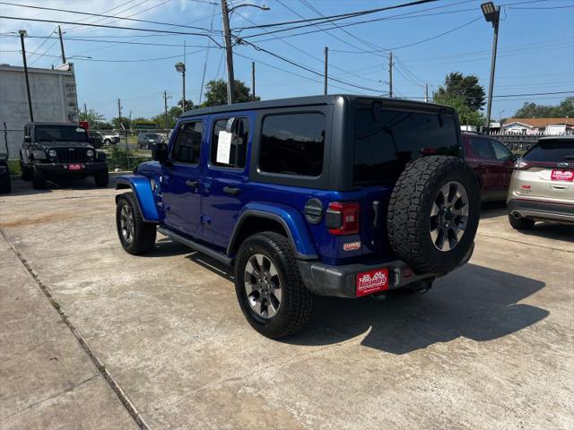 2018 Jeep Wrangler Unlimited Sahara 4x4