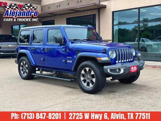 2018 Jeep Wrangler Unlimited Sahara 4x4 for sale in Houston, TX