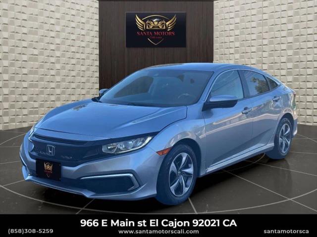 2020 Honda Civic LX for sale in El Cajon, CA