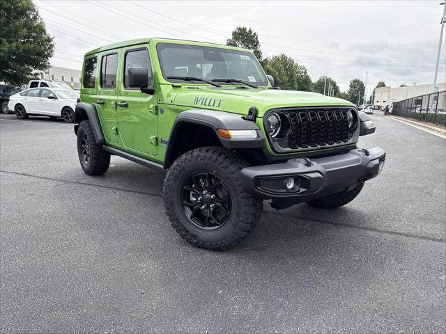 2025 Jeep Wrangler 4xe WRANGLER 4-DOOR WILLYS 4xe