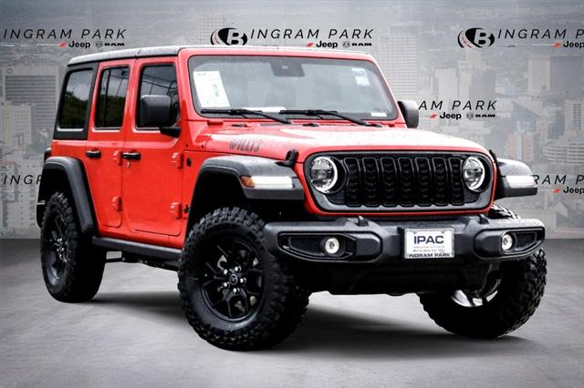 2025 Jeep Wrangler WRANGLER 4-DOOR WILLYS 2025 Jeep Wrangler WRANGLER 4-DOOR WILLYS