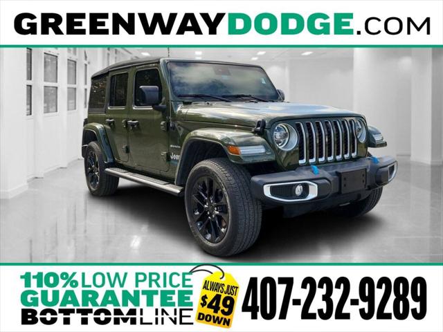 2022 Jeep Wrangler 4xe Unlimited Sahara 4x4