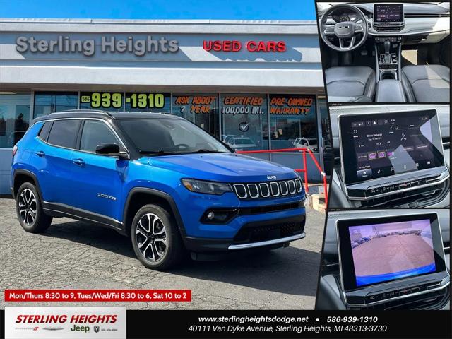 2022 Jeep Compass Limited 4x4 2022 Jeep Compass Limited 4x4