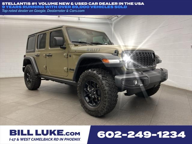 2025 Jeep Wrangler WRANGLER 4-DOOR WILLYS
