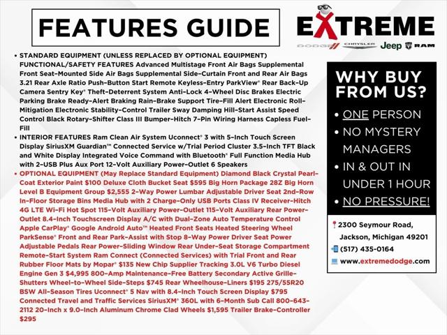 2022 RAM 1500 Big Horn Crew Cab 4x4 57 Box 2022 RAM 1500 Big Horn Crew Cab 4x4 57 Box