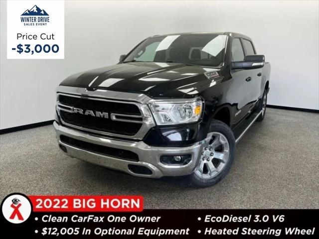 2022 RAM 1500 Big Horn Crew Cab 4x4 57 Box