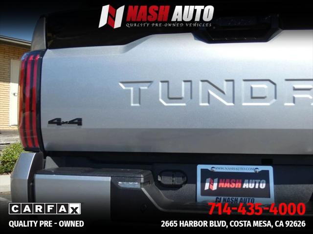 2024 Toyota Tundra Platinum 4WD