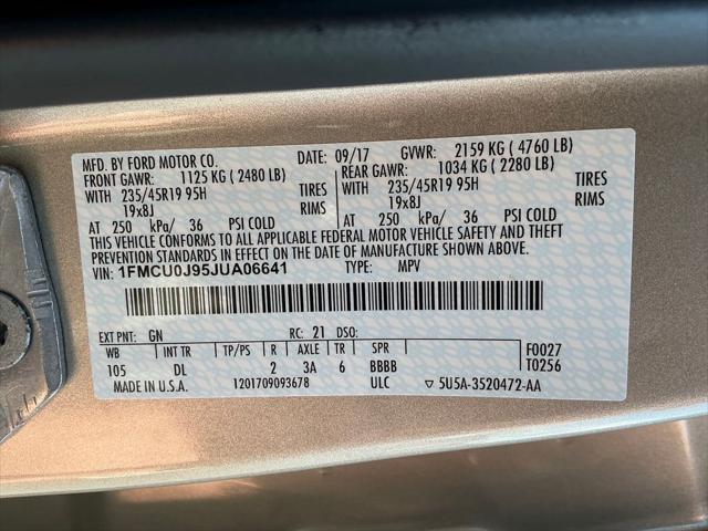 Used 2018 Ford Escape For Sale in Muscle Shoals, AL
