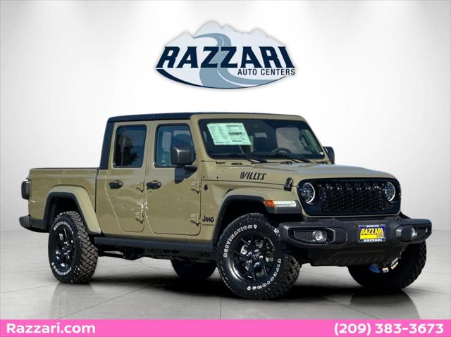 2025 Jeep Gladiator GLADIATOR WILLYS 4X4 2025 Jeep Gladiator GLADIATOR WILLYS 4X4
