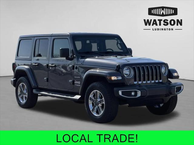 2022 Jeep Wrangler Unlimited Sahara 4x4 for sale in Ludington, MI