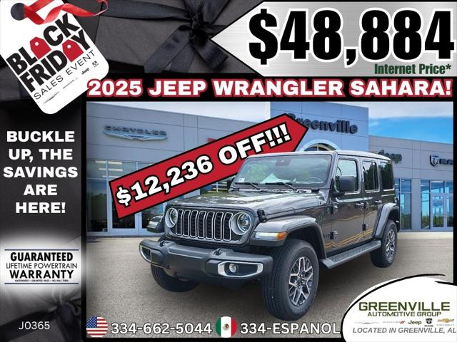 2025 Jeep Wrangler WRANGLER 4-DOOR SAHARA 2025 Jeep Wrangler WRANGLER 4-DOOR SAHARA
