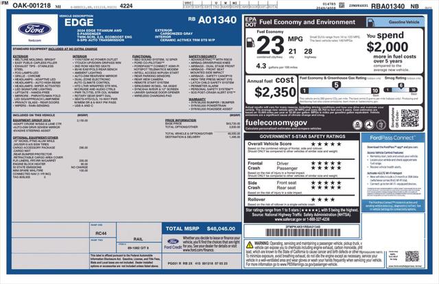 2024 Ford Edge Titanium
