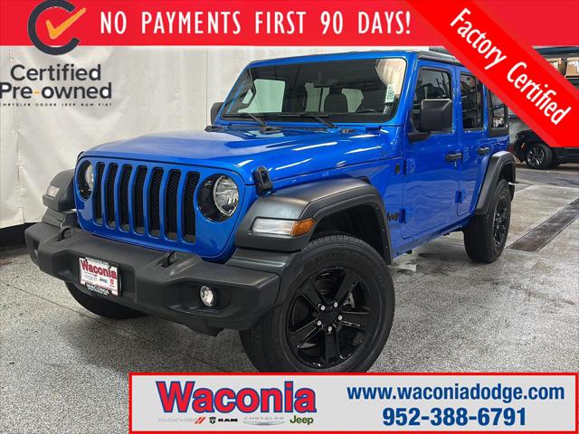 2022 Jeep Wrangler Unlimited Sport Altitude 4x4