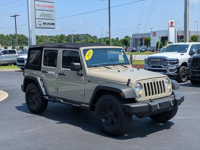 2018 Jeep Wrangler JK Unlimited Sport 4x4